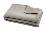 Pătură Clayton 130X160 cm, culoare Natural, 100% poliester - imagine 2