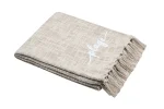 Pătură Dunes 125×150 cm, culoare Natural, 55% bumbac, 45% poliester - imagine 3