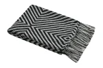Pătură Tucano 125X150 cm, culoare Negru, 55% bumbac, 45% poliester - imagine 2