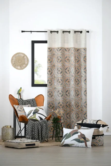 Pătură Tucano 125X150 cm, culoare Negru, 55% bumbac, 45% poliester - imagine 5