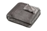 Pătură Harlow 130X150 cm, culoare Greige, 100% poliester - imagine 2