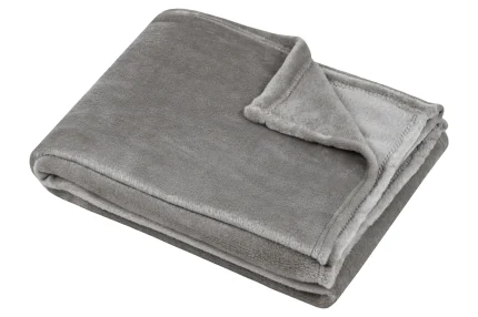 Pătură Stanford 180X220 cm, culoare Natural, 100% poliester - imagine 3