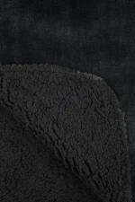 Pătură Michigan 180X220 cm, culoare Antracit, 100% poliester - imagine 3