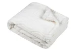 Pătură Columbia 180X220 cm, culoare Crem, 100% poliester - imagine 3