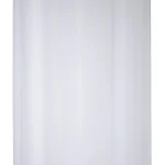 Perdea Monna 135X260 cm, culoare alb, 100% poliester