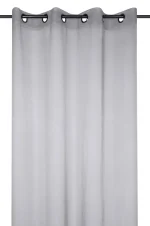 Perdea Monna 135X260 cm, culoare gri, 100% poliester