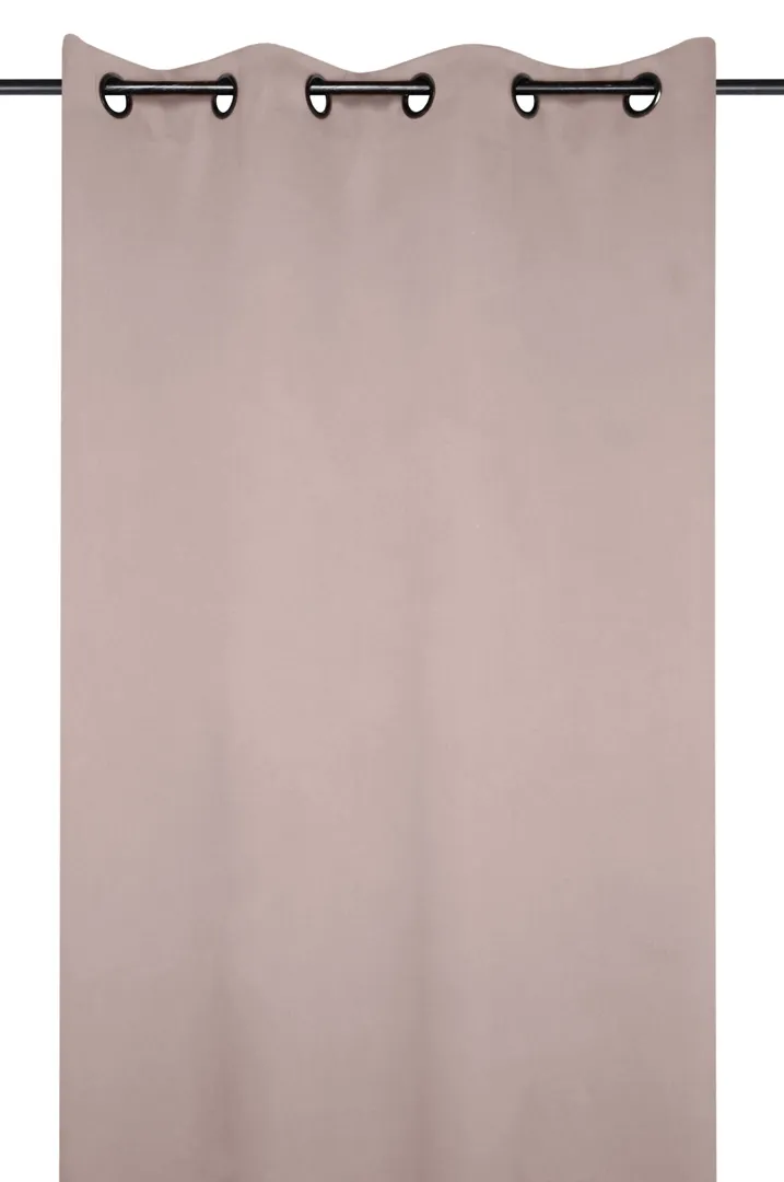 R61840016_2 Draperie Notte 135X250 cm, culoare pudră, 100% poliester - imagine 1
