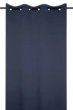 draperie albastru 135x250 cm poliester