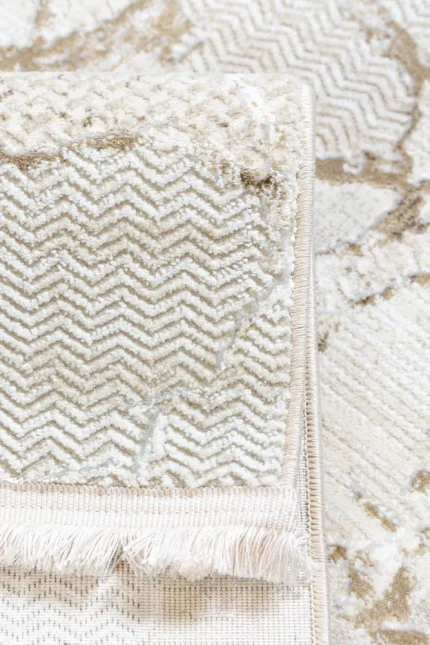 Covor living NOVA LUX 53388B Bej deschis / Crem - imagine 3