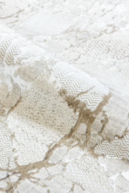 Covor living NOVA LUX 53388B Bej deschis / Crem - imagine 8