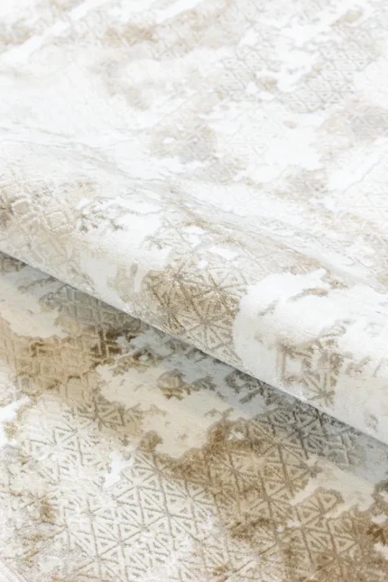 Covor living NOVA LUX 53140B Bej deschis / Crem - imagine 8