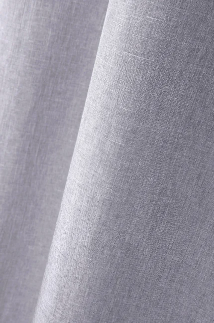 Draperie Bea 140X260 cm, culoare gri, 100% poliester