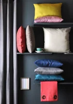 Draperie Bea 140X260 cm, culoare gri, 100% poliester
