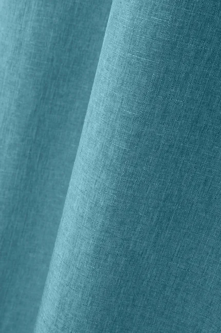 Draperie Bea 140X260 cm, culoare turcoaz, 100% poliester - imagine 4