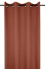 Draperie Bea 140X260 cm, culoare cărămiziu, 100% poliester