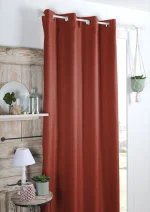 Draperie Copenhague 140X260 cm, culoare cărămiziu, 100% poliester - imagine 2