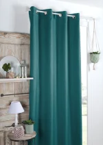 Draperie Copenhague 140X260 cm, culoare turcoaz, 100% poliester - imagine 2
