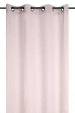 Perdea Paloma 140X260 cm, culoare roz pudră, 100% poliester