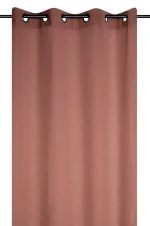 Perdea Paloma 140X260 cm, culoare cărămiziu, 100% poliester