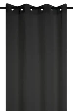 Perdea Paloma 140X260 cm, culoare negru, 100% poliester