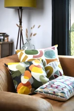 Perdea Paloma 140X260 cm, culoare negru, 100% poliester - imagine 4