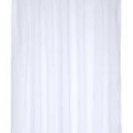 Perdea Madrid 140X260 cm, culoare alb, 100% poliester