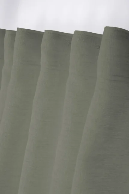 Perdea Madrid 140X260 cm, culoare gri, 100% poliester - imagine 4