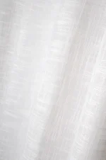 Perdea Ontario 135X260 cm, culoare alb, 100% poliester - imagine 3