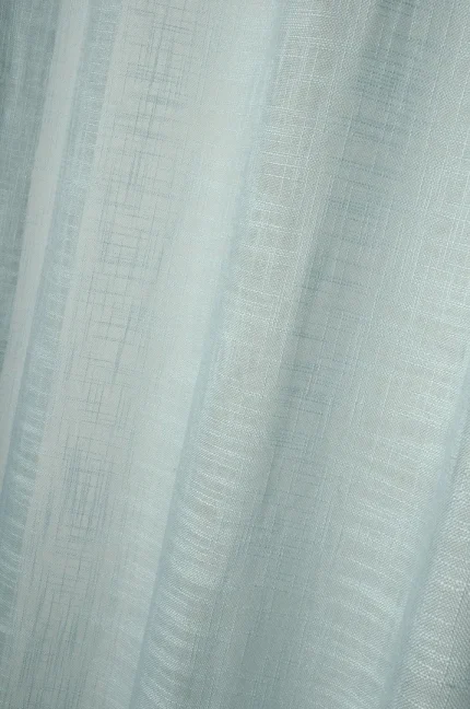 Perdea Ontario 135X260 cm, culoare bleu, 100% poliester