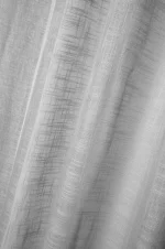 Perdea Ontario 135X260 cm, culoare gri perlă, 100% poliester - imagine 3