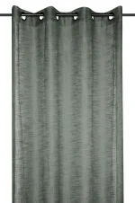 Perdea Ontario 135X260 cm, culoare gri verde, 100% poliester