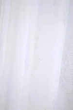 Perdea Vibes 140X260 cm, culoare argintiu, 100% poliester
