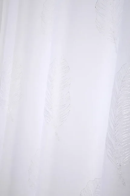 Perdea Vibes 140X260 cm, culoare argintiu, 100% poliester