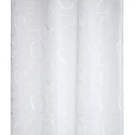 Perdea Liverpool 140X260 cm, culoare alb, 100% poliester
