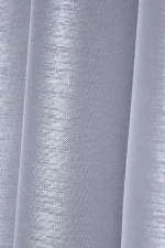 Perdea Linwood 140X260 cm, culoare gri perlă, 100% poliester