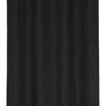Draperie Helios 140X260 cm, culoare negru, 100% bumbac