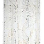 Perdea Patras 140X260 cm, culoare auriu, 100% poliester