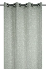 Perdea Heidi 140X260 cm, culoare gri verde, 100% poliester