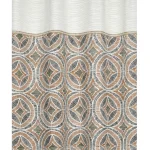 Draperie Tucano 140X260 cm, culoare bej/crem, 45% poliester 55% bumbac