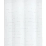 Perdea Doureve 135X260 cm, culoare alb, 100% poliester