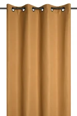 Draperie Milton 135X240 cm, culoare muștar, 100% poliester