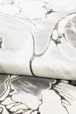 Covor living AURA LUX 53474A Gri / Alb - imagine 8