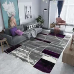Covor Geometric SULTAN 38499A Lila/ Gri