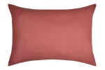 Față de pernă Eden 50X70 cm, culoare rubiniu, 100% bumbac