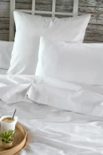 Față de pernă Elysee 50X70 cm, culoare alb, 100% bumbac - imagine 3