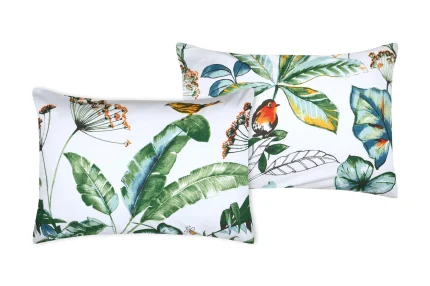 Față de pernă Arupana 50X70 cm, culoare verde, 100% bumbac - imagine 3