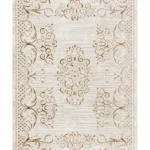 Covor living VIVA 53362A Bej Închis / Crem