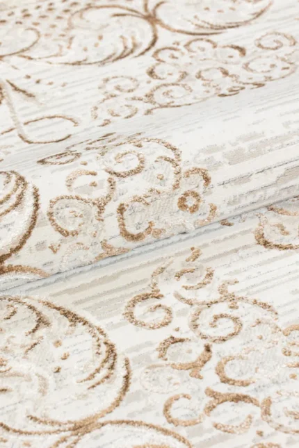 Covor living VIVA 53362A Bej Închis / Crem - imagine 6