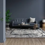 Covor living Rose 50122 Negru