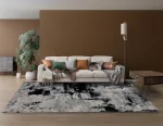 Covor living Rose 51272 Negru